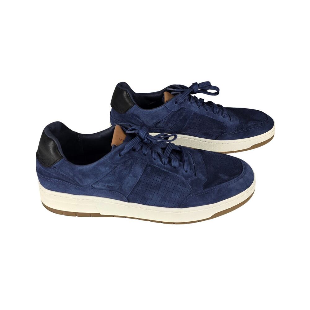 VINCE BLUE MASON SNEAKER SUEDE LEATHER GUM SOLE CASUAL SHOE SIZE 9